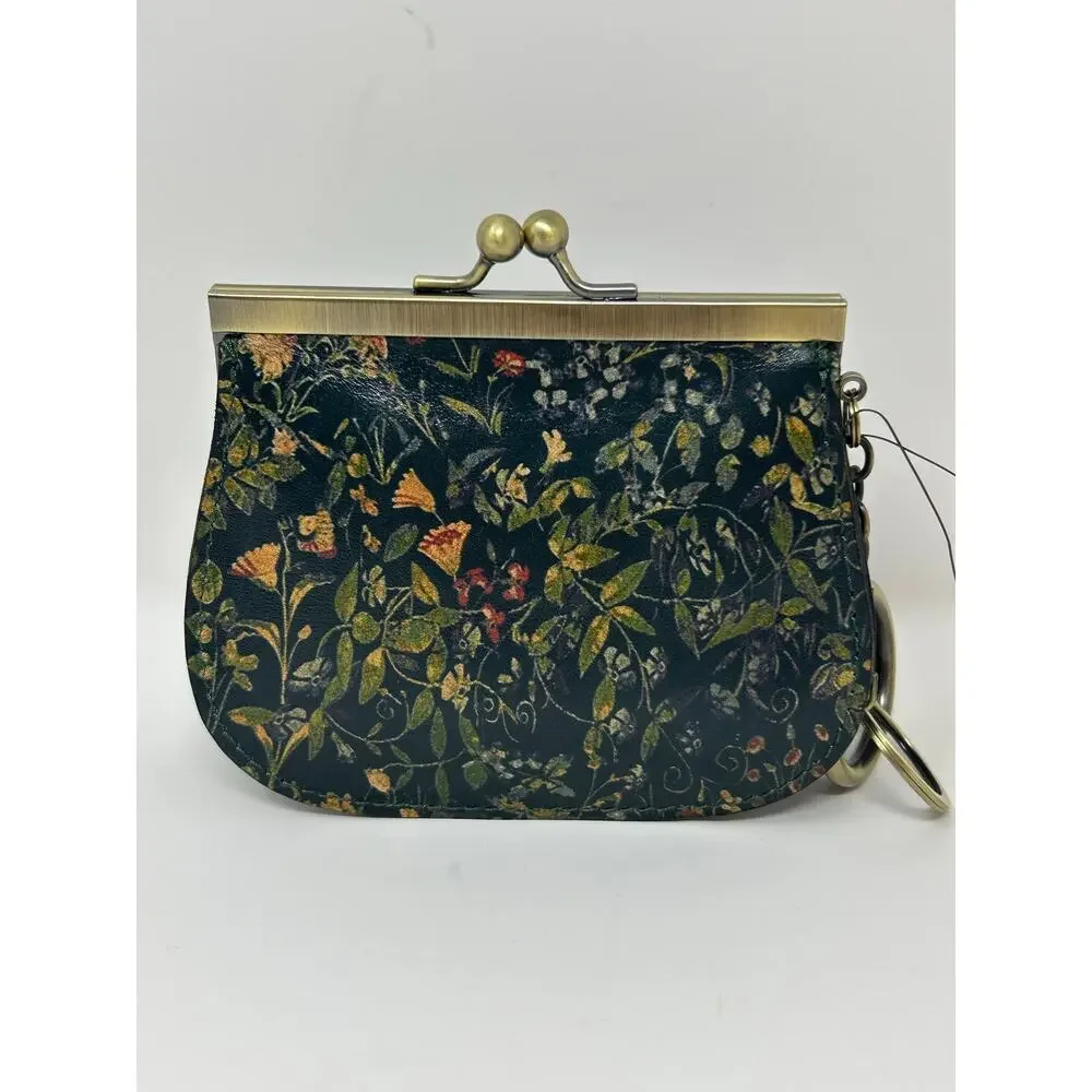 NWT Patricia Nash Bella Tuscan Fields Kisslock Coin Purse - Picture 3 of 6
